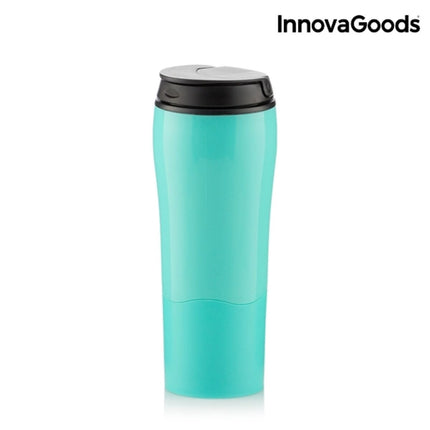 InnovaGoods Anti-Tipping Thermos Mug with Suction Base, 550 ml, Screw Lid