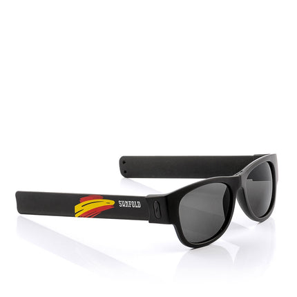 InnovaGoods Beer Dispenser and 2 Sunfold Roll-Up Sunglasses, Spain Black