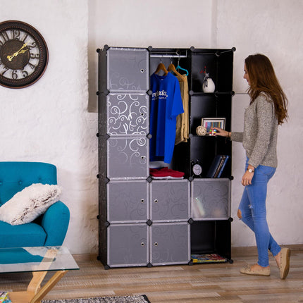 Įdėklų sistema spintai 12 skyrių