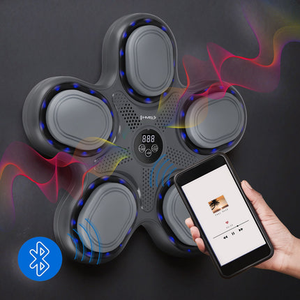 Išmanusis „Bluetooth“ bokso aparatas su pirštinėmis