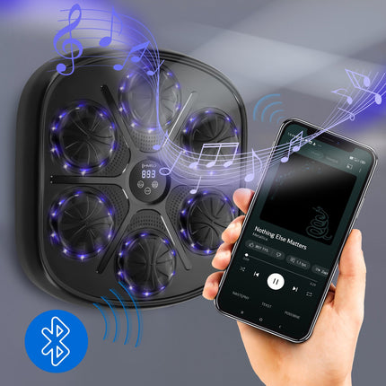 Išmanusis „Bluetooth“ bokso aparatas su pirštinėmis