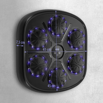 Išmanusis „Bluetooth“ bokso aparatas su pirštinėmis