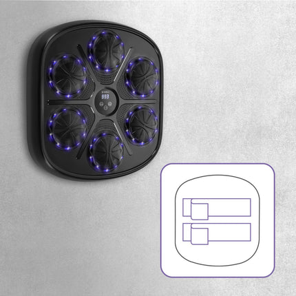 Išmanusis „Bluetooth“ bokso aparatas su pirštinėmis