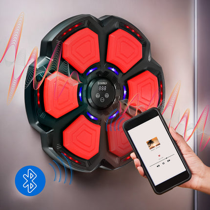 Išmanusis „Bluetooth“ bokso aparatas su pirštinėmis