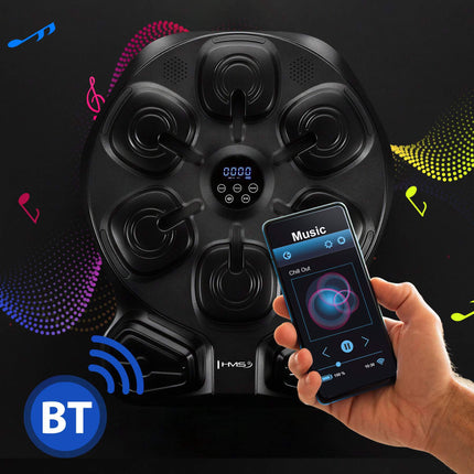 Interaktyvus muzikos bokso aparatas su „Bluetooth“ ir pirštinėmis
