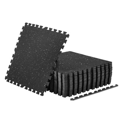 Interlocking Gym Floor Mats, 24-Pack EVA Foam 10mm