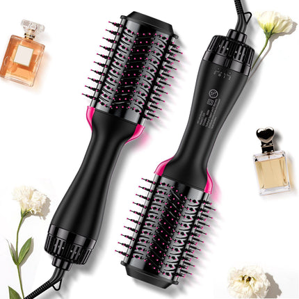 Ionic Hair Dryer Brush 4-in-1, 1000W, 75 mm Oval Barrel, 3 Heat Settings