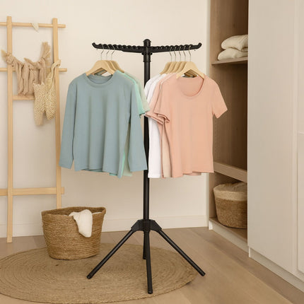 Ironing Rack for 27 Hangers – Foldable Clothes Dryer