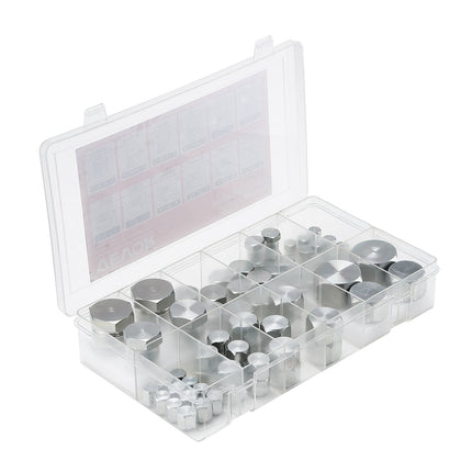 JIC Hydraulic Cap And Plug Kit, 72-Piece, 37 Flare