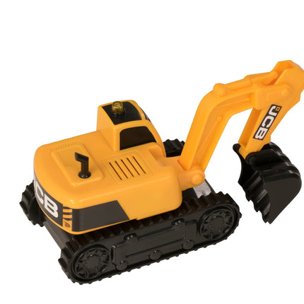 Jcb ekskavatorius su šviesa ir garsu, mažas