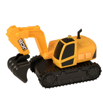 Jcb ekskavatorius su šviesa ir garsu, mažas