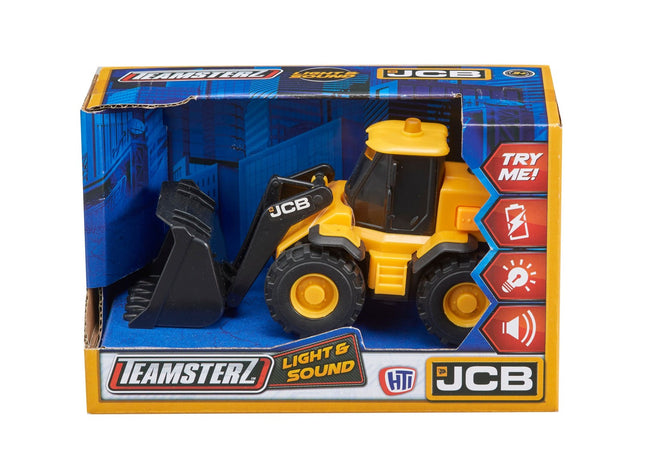 Jcb ratinis krautuvas su šviesa ir garsu, 15 cm