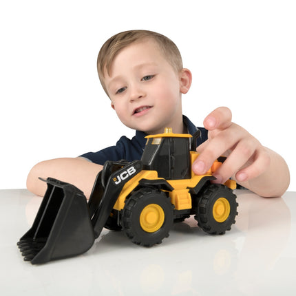 Jcb ratinis krautuvas su šviesa ir garsu, 15 cm