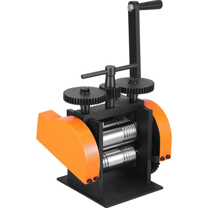 Jewelry Rolling Mill 45mm, 3-in-1, 0–6mm Adjust