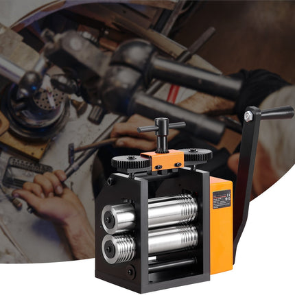 Jewelry Rolling Mill 76mm, 3-in-1, 0.1–7mm