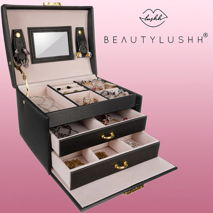 Jewelry box/case - black