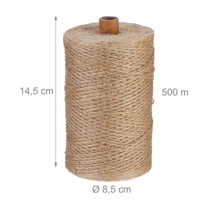 Džiuto kabelis 1 mm x 500 m, 2 vnt. rinkinys