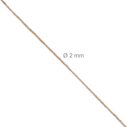 Džiuto kabelis 2 mm x 250 m, 2 vnt. rinkinys