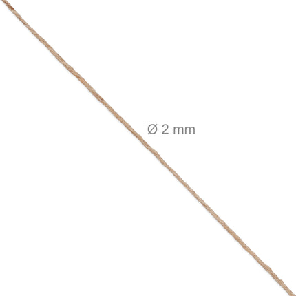 Džiuto kabelis 2 mm x 400 m