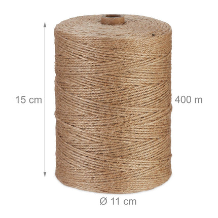 Džiuto kabelis 2 mm x 400 m
