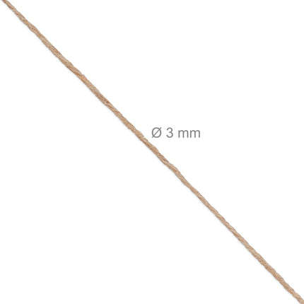 Džiuto kabelis 3 mm x 100 m, 3 vnt. rinkinys