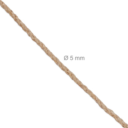 Džiuto kabelis 5 mm x 50 m, 2 vnt. rinkinys