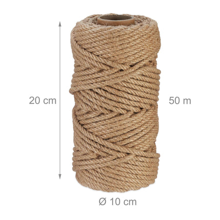 Džiuto kabelis 6 mm x 50 m, 2 vnt. rinkinys