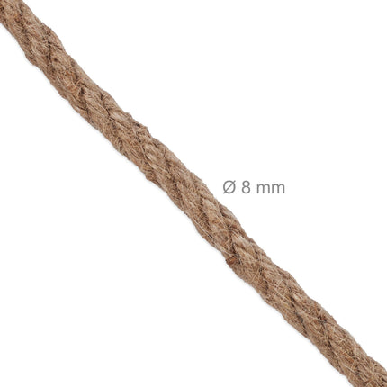 Džiuto kabelis 8 mm x 20 m, 2 vnt. rinkinys