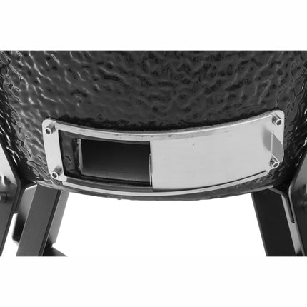 Kamado Ceramic Charcoal Grill, 47 cm Stainless Steel Grate