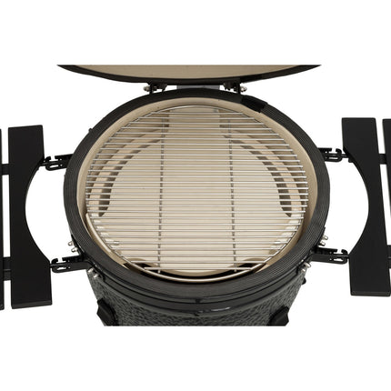 Kamado Ceramic Charcoal Grill, 47 cm Stainless Steel Grate