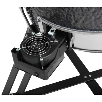Kamado ignition fan
