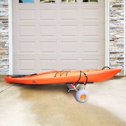Kayak Cart, 350 lb Capacity, Foldable, 12 in Tires