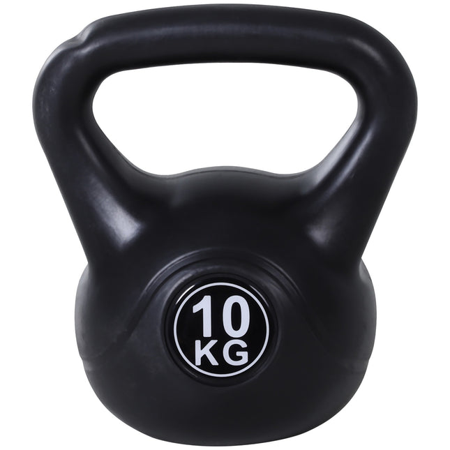 Svarmuo 10 kg, užpildytas smėliu, juodas, skirtas pradedantiesiems