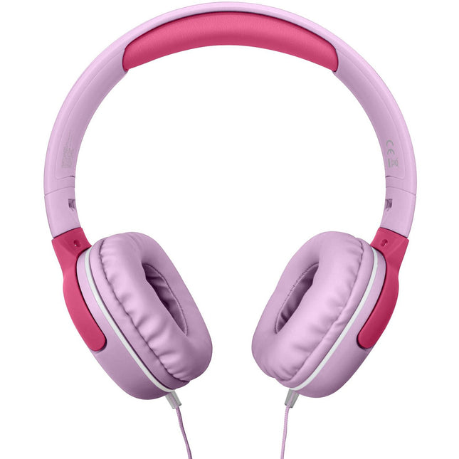 KidsBeat 2 Headphones volume limited max 85dB 3.5mm connector Pink