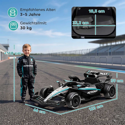 Vaikiškas elektrinis kartingas su ličio baterija, 2 varikliais
