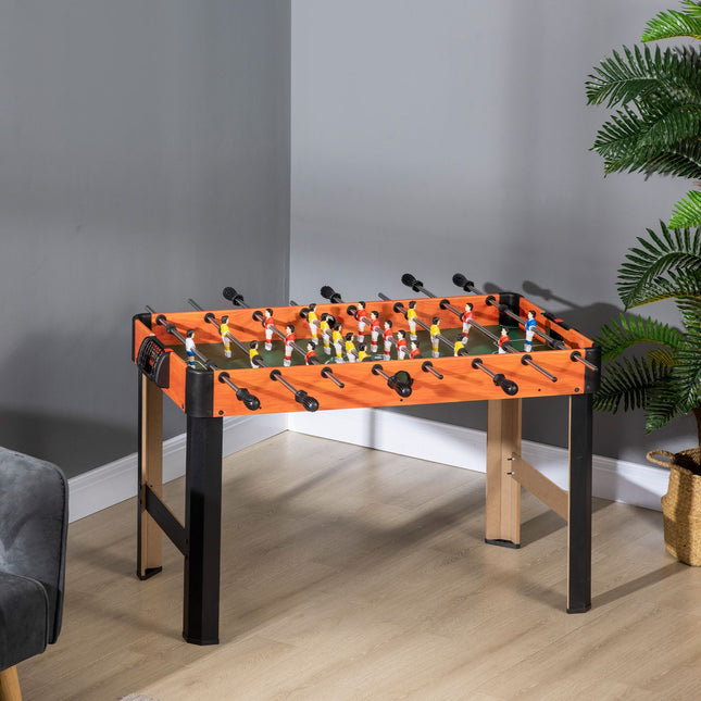 Kids Foosball Table Set, MDF & Steel, Scoreboard, Ages 7+
