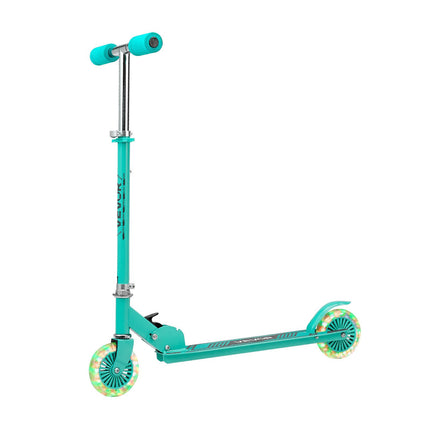 Kids Kick Scooter, 2-Wheel, Light-Up, Adjustable, Foldable