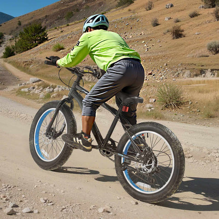 Kids Mountain Bike 20 Inch, 7-Speed, Dual Disc Brakes