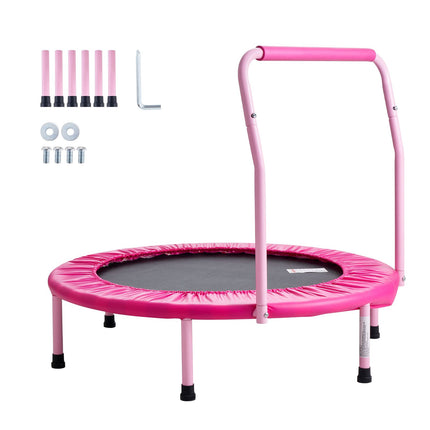 Kids Trampoline 36 Inch, Foldable Rebounder With Handle