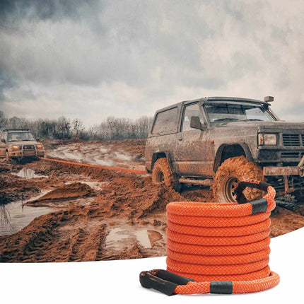 Kinetic Recovery Tow Rope, 1 In x 30 Ft, 38,000 Lb
