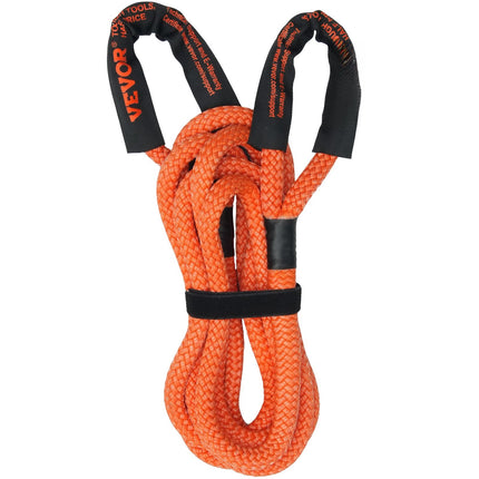 Kinetic Recovery Tow Rope 30 ft, 30,580 lb, 2 Soft Shackles