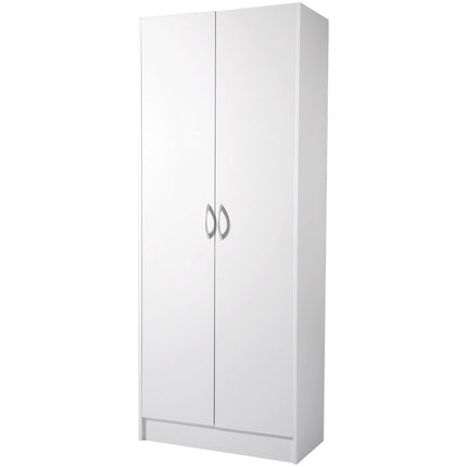 Kitchen Pantry Cabinet, 60 Inch Tall, 2 Doors, Adjustable Shelves