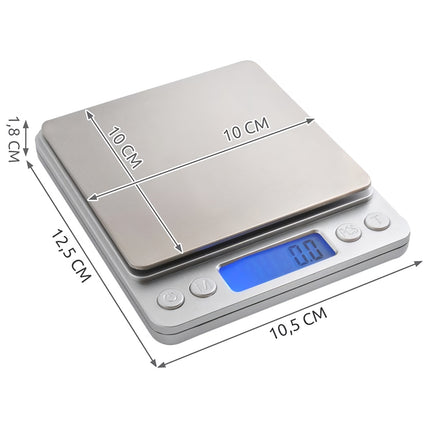 Virtuvės svarstyklės 2 kg Ruhhy 24210