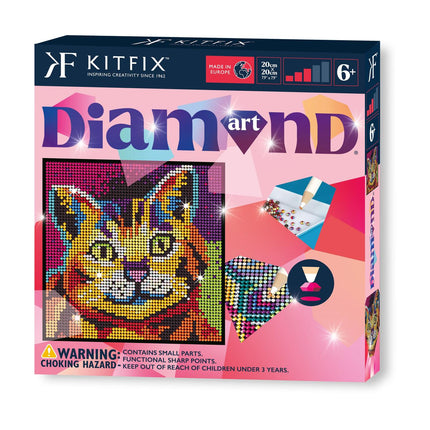 „Kitfix“ „pasidaryk pats“ deimantų meno rinkinys kačiukui