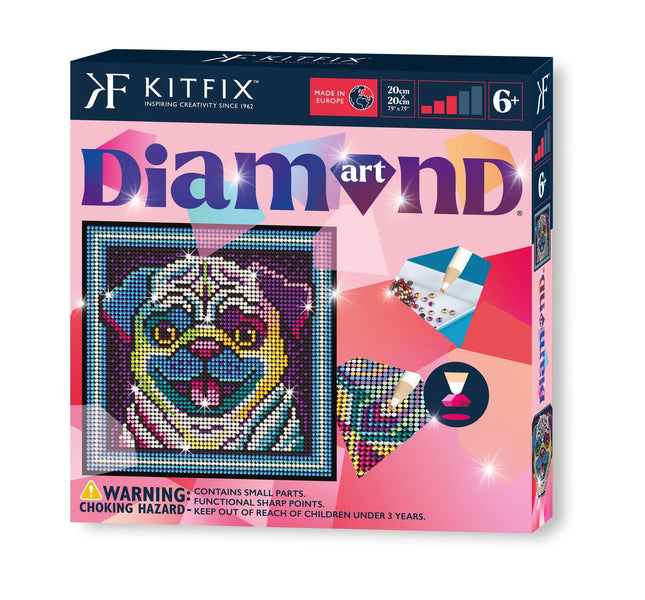„Kitfix“ „pasidaryk pats“ rinkinys deimantinio meno mopsams