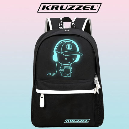 Kruzzel 19374 šviečianti USB kuprinė