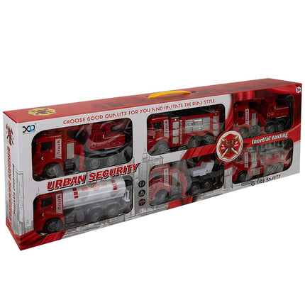 Kruzzel 24631 ugniagesių automobilio rinkinys