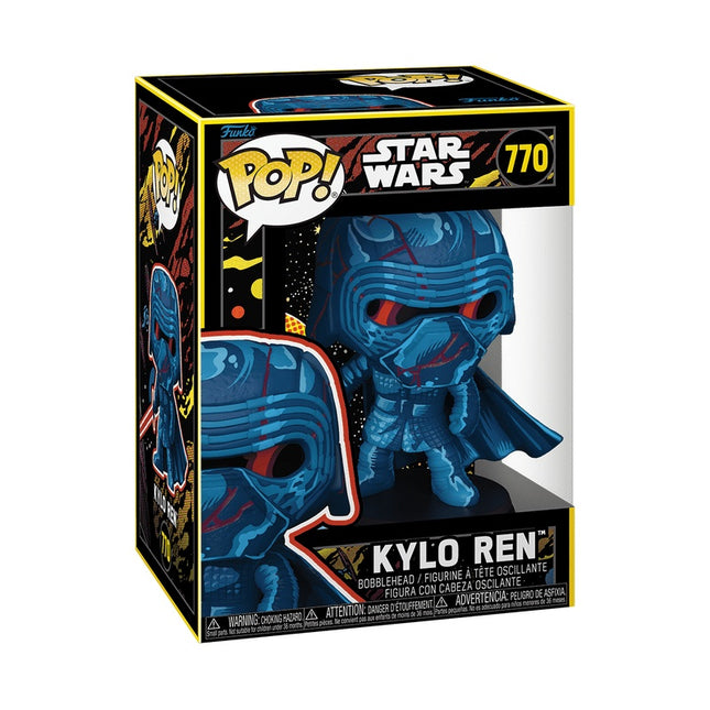 „Kylo Ren Funko Pop!“ vinilo figūrėlė - „Žvaigždžių karų“ kolekcinis žaislas