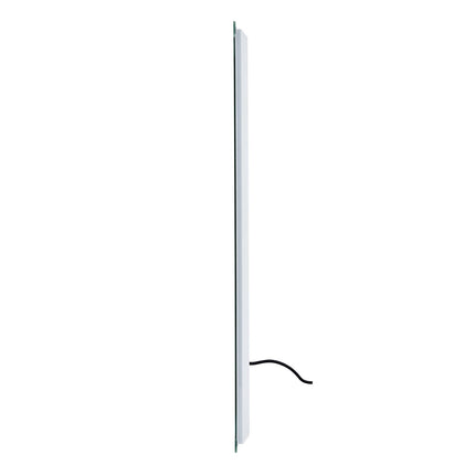 LED Bathroom Mirror 60x80 cm, Frontlit Backlit, Anti-Fog