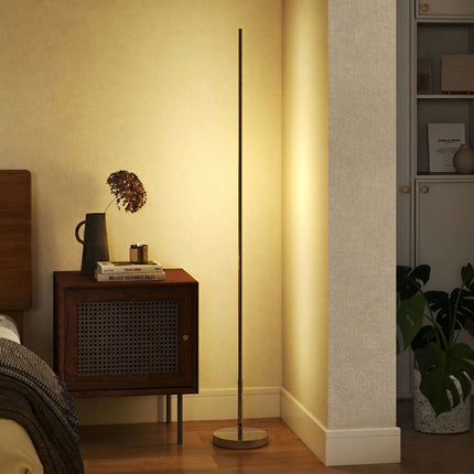 LED toršeras, pritemdomas 3000–6000 K, nuotolinio valdymo pultas, 150 cm
